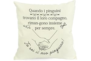ENITHELITE Idee Regalo San Valentino Per Lui Lei,Cuscino San Valentino,Regali San Valentino Coppia,Regalo Romantico Compleanno Per Lei,Regali Di Anniversario Per Lui BF Copertura Cuscino,Decorativi Copricuscini