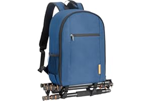 TARION Zaino fotografico Zaino fotografico SLR piccolo Zaino per fotocamera impermeabile Borsa per fotocamera leggera e compatta con copertura antipioggia