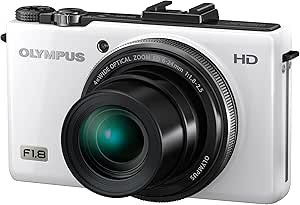 Olympus XZ-1 Digital Camera - White (10MP, 4x i.Zuiko Wide Optical Zoom) 3 inch LCD