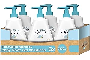 Baby Dove Tiefe Feuchtigkeitspflege für Kopf bis Fuß, 400 ml, 6 Stück