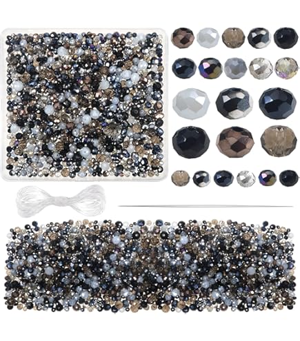 200 Perline Biconiche In Cristallo Blu Scuro - 4 Mm Per Gioielli Fai Da Te - Foto 5