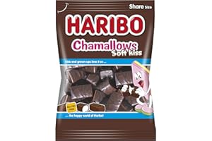 Haribo - Chamallows Soft-Kiss (Chamallows Soft-Kiss) | Poids Total 200 grams