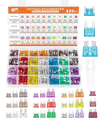 Assortiment mini autozekeringen - Fakkert Electronica