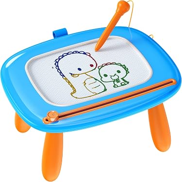 Ardoise Magique Magnétique 6 Pièces – 10x8,5 Cm, Effaçable, Cadeau Enfant 3 Ans+