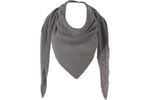stylx XXL Tuch 23 Farben Farbwahl Halstuch Musselintuch Musselin Damen Damenhalstuch Dreieckstuch Schal Herren Männer Frauen Herrenhalstuch Dreieckig leicht (einlagig)