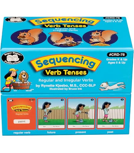 Irregular Past Tense Verbs Flash Cards Pat's Flash Cards - 55 For ...