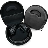 DURAGADGET Black Case (Headphones NOT Included) - Compatible with Sennheiser HD25-1 | HD 25-1 II Adidas Originals | HD65 | HD