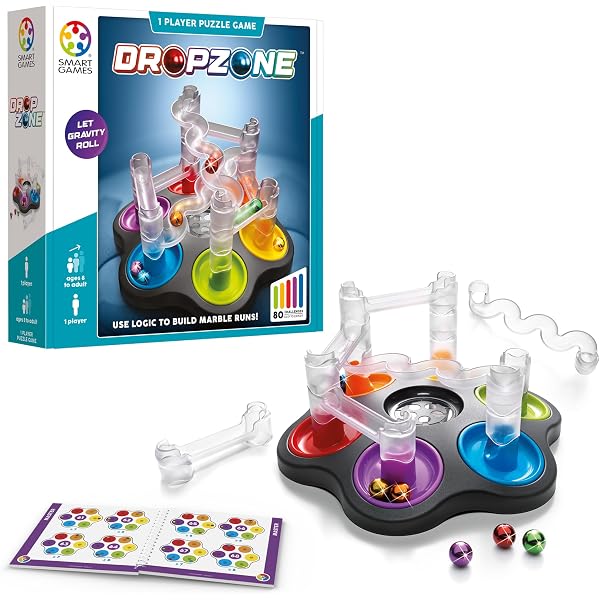 SmartGames – Dinosaurs Mystic Islands, Puzzle Spatial 80 Défis, 6 Ans +, Séparation Herbivores Et Carnivores