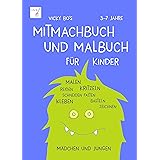 Malbuch Jungen ab 2 Jahre: Malheft gegen Langeweile, Ausmal-, Kritzel