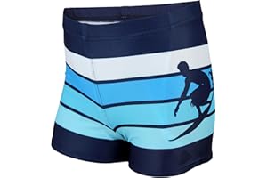 Aquarti Badehose mit Motiv – Schwimmhose Jungen Enganliegend, Badehosen für Jungen Schnell Trocknend