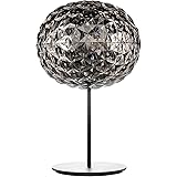Kartell Planet Lampada da Tavolo con Stelo, Dimmerabile 22 W, Fumè, 31 x 53 cm