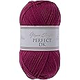 Utopia Crafts DK Double Knitting Yarn, 100g (Dark Raspberry)