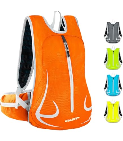 Zaino Bici Impermeabile BLF 10L - Ultraleggero, Con Porta Borraccia, Riflettenti, Per Ciclismo E Sport - Foto 4