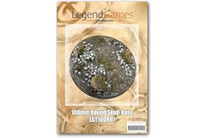 LegendGames 100mm Round Skull Base