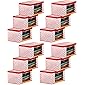 Kuber Industries Dot Printed Foldable, Lightweight Non-Woven Saree Cover/Organizer With Tranasparent Window- Pack of 12…