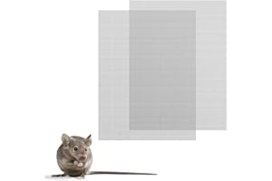Adiwo Rete Metallica Maglia, 2 Pezzi 40 x 30 cm Rete Metallica a 20 Maglie, Rete Metallica in Acciaio Inossidabile 304, per Insetti, Roditori, per Prese d'aria, Casa, Cucina, Giardino