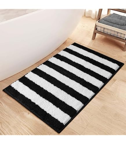 WENKO Abai Tappetino Bagno 50x80 cm | Antiscivolo in PET Riciclato