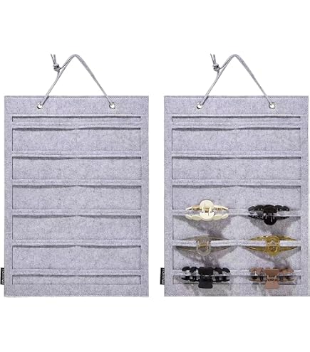 Organizer per fermagli per capelli, per capelli, con 16 ganci, decorazione per camera da letto, donne, ragazze, casa, università, dormitorio, bagno, comò scrivania