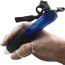 5 Bolígrafos Con Peso Grande Y Grueso, Agarre Grande Y Fácil Para El Temblor De Parkinson, Baja Fuerza De Agarre O Artritis, Antideslizante, Diseño De Agarre Ancho, Retráctil Y