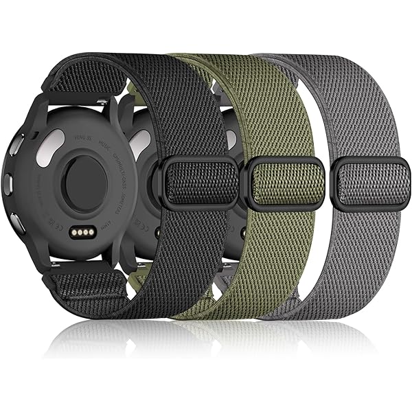 Cinturino Garmin 18mm In Acciaio E Rete: 2 Pezzi Di Ricambio Per Vivoactive 4S, Venu 3S, Forerunner 255S - Elegante, Uomo E Donna - 3