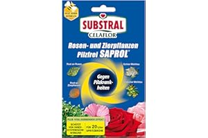 Celaflor Rosen- und Zierpflanzen Pilzfrei Saprol, Konzentrat gegen Pilzkrankheiten an Rose, Zierpflanze u. Gemüse, 4x4ml