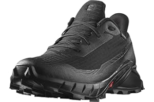 Salomon Damskie buty trekkingowe Alphacross 5 Gore-tex, Black Ebony, 38 2/3 EU