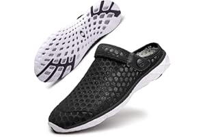 GAATPOT Sabots Mules Homme Femme Sandales Chaussures de Jardin Respirant Amants Pantoufles D'Été Aquatiques de Plage Piscine Chaussons 36-48