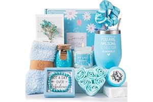 BEYOTINY Birthday Pamper Gifts for Women,Get Well Soon Gifts Basket for Her,Unique Self Care Package Relaxation Spa Bath Set for Girls, Valentine's Day Gift Box Presents for female Friends, Mum, Wife, Sister