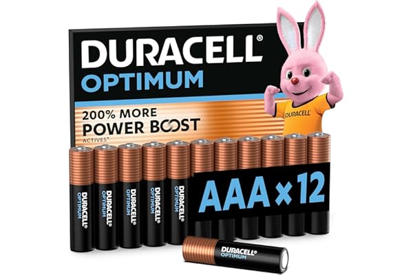 Duracell Optimum AAA pack 12