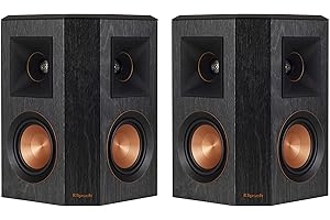 Klipsch RP-402S haut-parleur 75 W Noir Avec fil - Hauts-parleurs (Avec fil, 75 W, 62 - 25000 Hz, 8 Ohm, Noir)