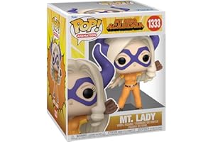 Funko Pop! Wspaniały: Mha Hlb - MT. Mount Lady - (Baseball) - My Hero Academia - kolekcjonerska figurka winylowa - Pomysł na prezent - Oficjalne produkty - Zabawki dla dzieci i dorosłych - Fani anime