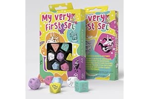 Q Workshop - Set 7 Dadi My Very First Set - Magic Journey, Multicolore