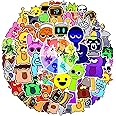 50Pcs Sprunki Stickers, Cute Funny Waterproof Vinyl Sticker Children Adults Girls Gifts for Laptop Phone Suitcase Journal Water Bottles Diary Guitar Scrapbook Bike