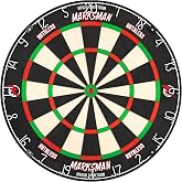 RUTHLESS Marksman Dartboard | Professional Ultra-Thin Wire Sisal Steel Tip Dartboard (DB072).