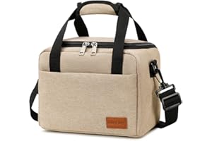 ‎RILEY JOY Riley Joy Kühltasche kleine Thermotasche Tragbare 6.5L Lunch-Tasche Isoliertasche Picknicktasche für Arbeit, Schule, Reise, Auto, Camping