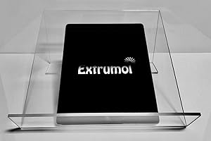 EXTRUMOL Soporte Atril"Clásico" (VERTICAL) Metacrilato Transparente