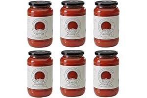 MARIANGELA PRUNOTTO - UNA DELIZIA ALBESE - FRUTTICULTORI IN ALBA DAL 1863 Azienda Agricola Prunotto Mariangela- N. Vasetti Pomodori Pelati Biologici in succo 550 G (6x550g), Originale, 6 Unità