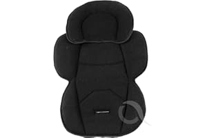 TIRRITO OLO Baby Infant Snuzzler Head Hugger & Full Body Support Liner for Car Seat Buggy Pushchair (Black)