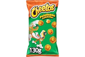 Cheetos Pelotazos, 130g, Queso, sin gluten