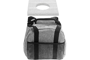 Besreey Sac de Boule de Bowling pour 1 Boule, Fourr-Tout Bowling Sac avec Poche en Filet
