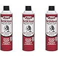 CRC 05089 BRAKLEEN Brake Parts Cleaner - Non-Flammable -19 Wt Oz, 3 Pack