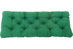 AMBIENTE HOME Ambient home Coussin de banc de jardin EVJE Vert 120 x 50 x 8 cm 90363