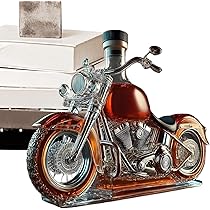 Motorrad-Dekanter Für Whisky & Wein - Originelle Geschenkidee Für Männer Und Biker-Fans