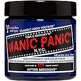 Manic Panic High Voltage Classic Cream Formula, After Midnight, 0.260 lbs