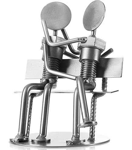 Steelman24 Chef Sculpture Nuts And Bolts Handmade Ornaments