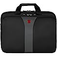 WENGER Borsa Porta PC Legacy a Tracolla, Notebook 17”, Cartella, 19 l, Uomo Donna, Ufficio, Viaggi di Lavoro, Università, Ner