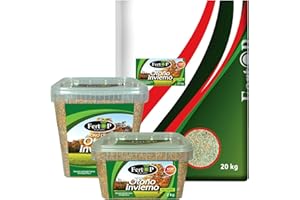 FertOP® - Abono para Césped, Otoño-Invierno, Fertilizante de Liberación Lenta, 3 Meses. (Envase 2Kg/70m²)