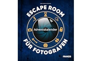 ‎FRANZIS FRANZIS 60699 - Escape Room Adventskalender für Fotografen, 24 Rätsel für mehr fotografisches Know-how, für Anfänger und Profis