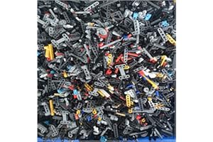 LOONGON BIOZEA 0,9 kg Technic Parts zufällige Stücke, kompatibel mit den bekannten Technic-Stücken