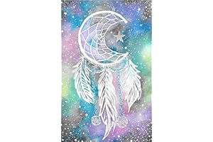 Cross Stitch Kits Stamped, OWN4B Dream Dreamcatcher Printed Pattern 11CT 14.2x18.1 inch DIY Embroidery Kit (Dreamcatcher)